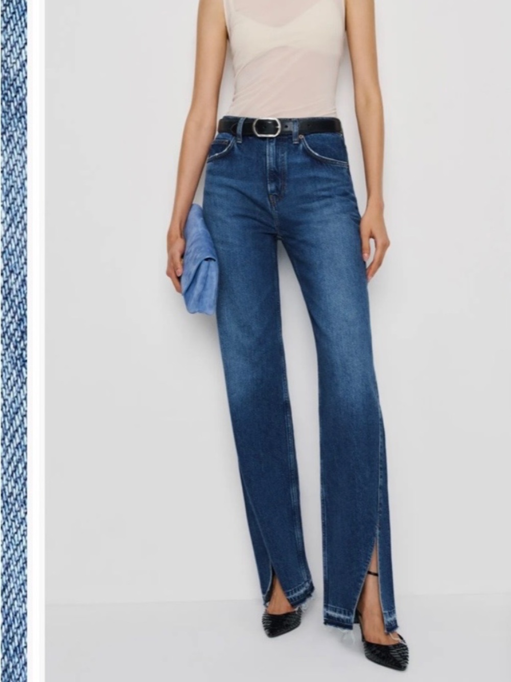 Reformation 90’s Mid Waist Straight Leg Jeans